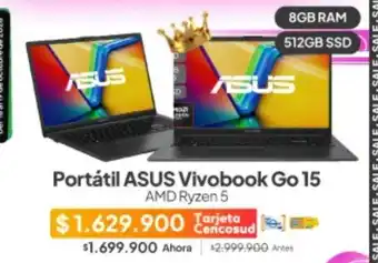 Asus - vivobook go 15 amd ryzen 5