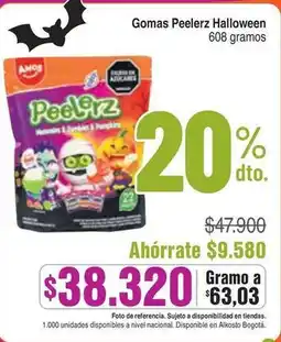 Alkosto Nacional - gomas peelz halloween oferta