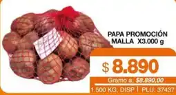 Mercar Papa promocion oferta