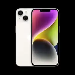 Falabella Celular IPhone 14 128 GB 5G Blanco Reacondicionado +14 Meses de Garantia oferta