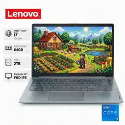 Falabella PORTATIL V14 G5 IRL INTEL CORE I7 13620H, DDR5 64GB, SSD 2TB, PANTALLA 14 FHD IPS, GRIS oferta