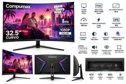 Falabella MONITOR GAMER 31.5 FHD| 165HZ 1MS RGB| AMD FREESYNC PREMIUM| PARLANTES INCLUIDOS oferta