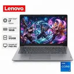Falabella PORTATIL V14 G5 IRL INTEL CORE I7 13620H, DDR5 16GB, SSD 512GB, PANTALLA 14 FHD IPS, GRIS oferta