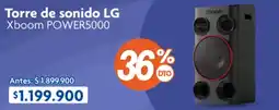 Alkosto Lg - torre de sonido xboom power5000 oferta