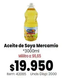 MercaTodo Mercamio Aceite de Soya oferta