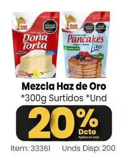 MercaTodo Haz de Oro mezcla para tortas y pancakes oferta