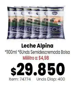 MercaTodo Leche Alpina oferta