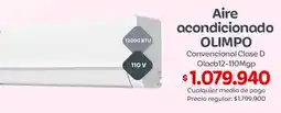Olímpica Olimpo - aire acondicionado oferta
