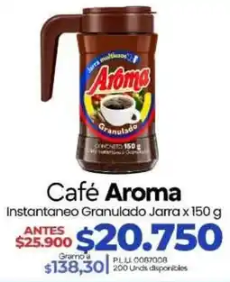 Supermercados Surtiplaza Café Aroma Instantaneo Granulado oferta