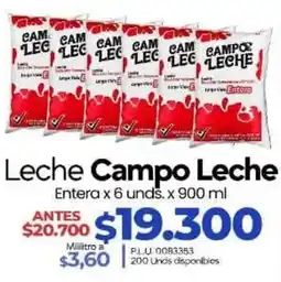 Supermercados Surtiplaza Leche Campo Leche oferta