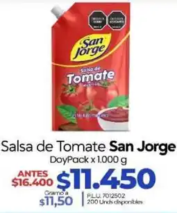 Supermercados Surtiplaza San Jorge salsa de tomate oferta