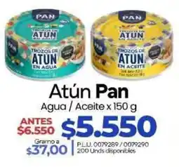 Supermercados Surtiplaza Atún Pan oferta