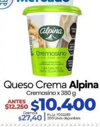 Queso Crema Alpina