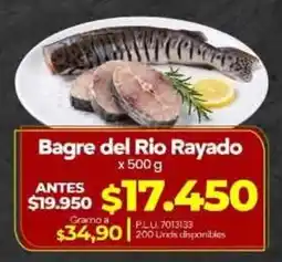 Supermercados Surtiplaza Bagre del Rio Rayado oferta