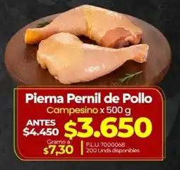 Supermercados Surtiplaza Pierna Pernil de Pollo Campesino oferta