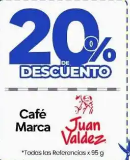 Supermercados Surtiplaza Café Marca Juan Valdez oferta