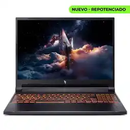 Falabella Portatil Gamer Nitro V16 - i7 240H SSD 1TB Ram 32GB Rtx 5060 8GB Pantalla 16 WUXGA 180hz oferta