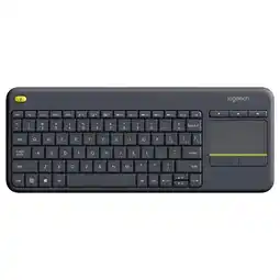Falabella Teclado con Touch Pad K400 Plus Inalámbrico PC Android TV oferta