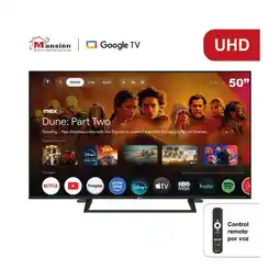 Falabella TELEVISOR 50 PULGADAS SMART UHD 4K LED GOOGLE MA50KACUG oferta