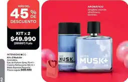 Avon Avon - kit x 2 musk air oferta