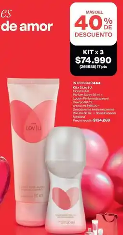 Avon Especial - intensidad+++ oferta