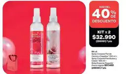 Avon Avon - spray corporal kit x2 oferta