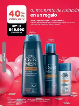 Avon Splash - rutina de cuidado en la ducha para él oferta