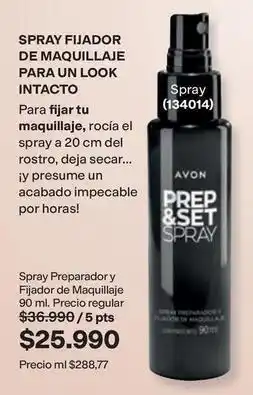 Avon Avon - spray fijador de maquillaje (134014) oferta