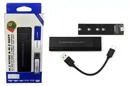 Falabella Caja Externa Case Ssd M.2 Disco Solido Usb 3.1 Nvme Y Ngff Negro oferta