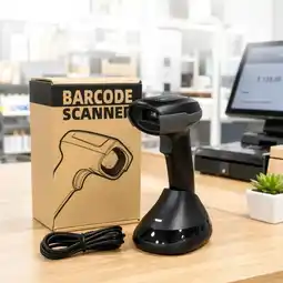 Falabella Lector De Código De Barras Inalámbrico Con Bluetooth USB y Base de Carga oferta