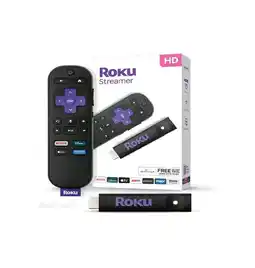 Falabella Streamer HD Con Control remoto por voz negro oferta