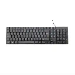 Falabella Teclado Multimedia Usb Para Pc En Español Letra Ñ KB501 oferta