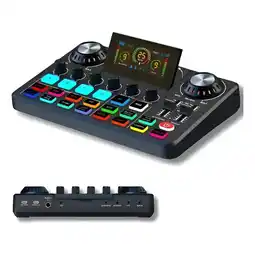 Falabella Tarjeta de Sonido F-668 DJ Mezcladora Audio Streaming oferta
