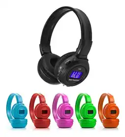Falabella Audífonos Bluetooth Recargables Radio Fm N65 Con Pantalla oferta