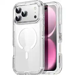Falabella Estuche Forro Rígido Transparente Gear4 Magsafe Para iPhone 18 Pro Max oferta