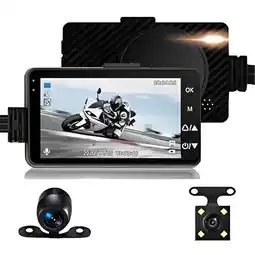 Falabella Carplay Moto Cámara Doble Lente Pantalla Full Hd + Micro Sd Impermeable oferta