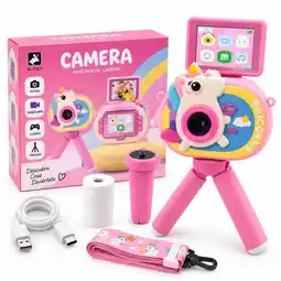 Falabella Cámara Digital Para Niños XL-710-1 Unicornio Con Trípode oferta