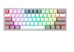 Falabella Teclado Wireless Fizz Pro Rgb 60% White/grey Sw Red Español Blanco oferta