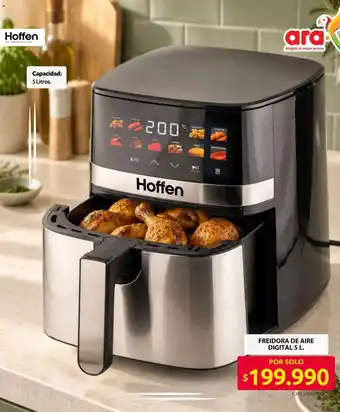 Hoffen freidora de aire digital 5 l
