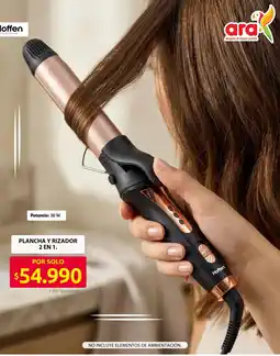 Ara Hoffen plancha y rizador 2 en 1 oferta