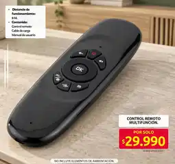 Ara Control remoto multifunción oferta