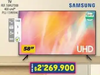 Colsubsidio Samsung UHD TV 58" oferta