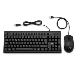 Falabella Combo Teclado Y Mouse Alámbrico Español Usb Ergonómico Kt988 oferta