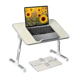 Falabella Mesa Para Laptop Ajustable Con Ventilador Soporte Ergonómico oferta