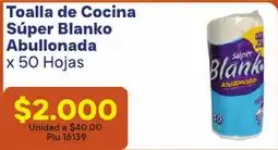La Gran Colombia Súper Blank Toalla de Cocina Abullonada oferta