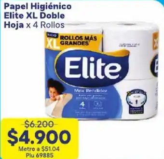 Elite Papel Higiénico XL Doble Hoja