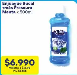La Gran Colombia Más Enjuague Bucal +más Frescura Menta oferta