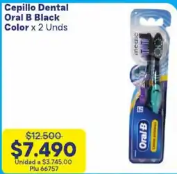 La Gran Colombia Oral B cepillo dental black oferta