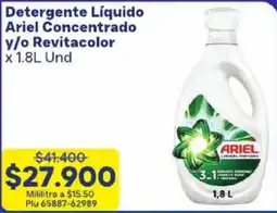 La Gran Colombia Ariel Detergente Líquido Concentrado y/o Revitacolor oferta