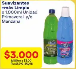 La Gran Colombia Suavizantes más Limpic oferta
